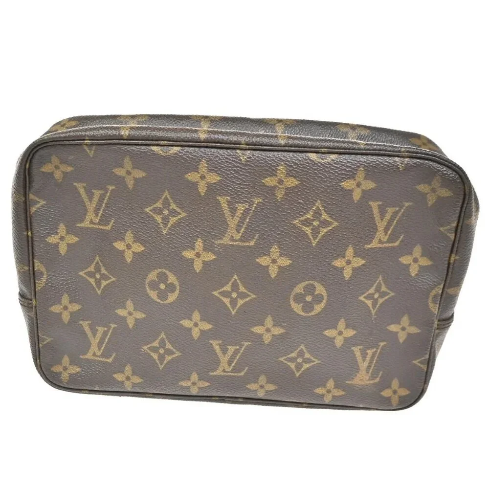 LOUIS VUITTON Trousse Toilette 23 Clutch Hand Bag Monogram Brown M47524 67KC355 - Picture 3 of 14